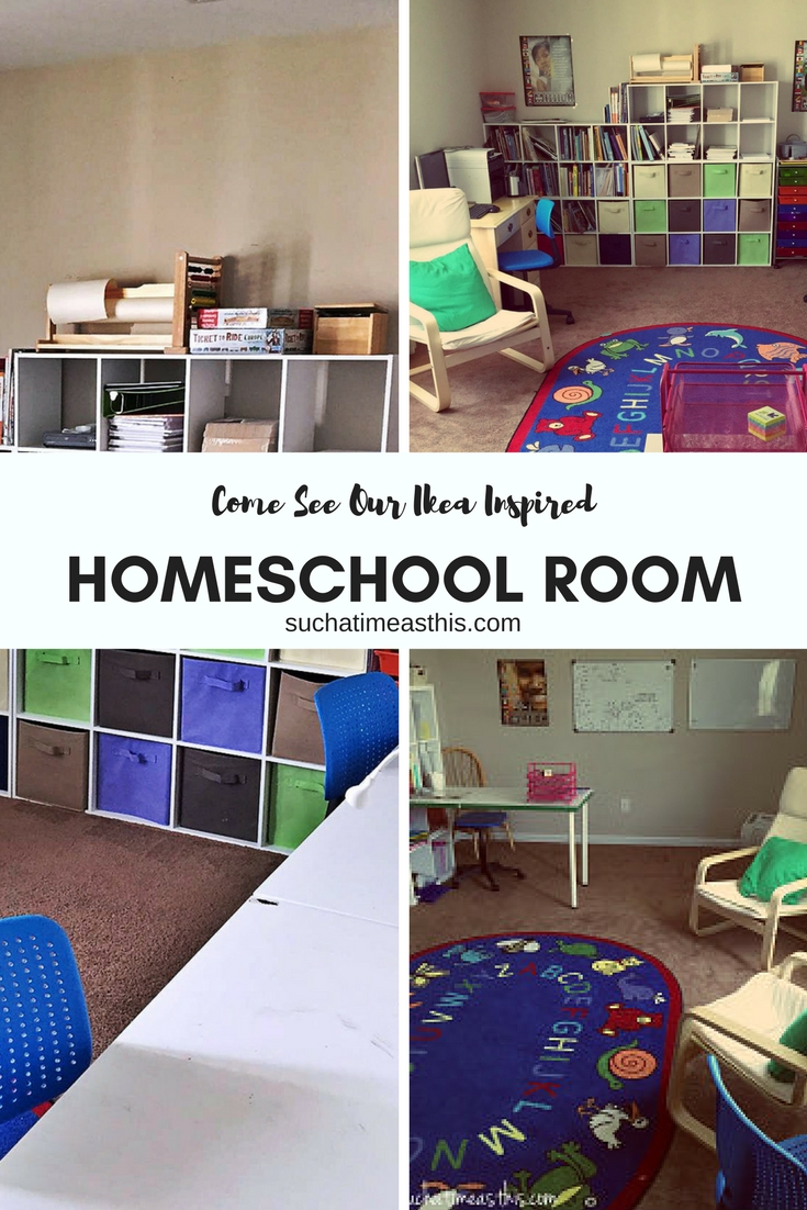Our Homeschool Room {Ikea Inspired Home} ~ Such a Time As This