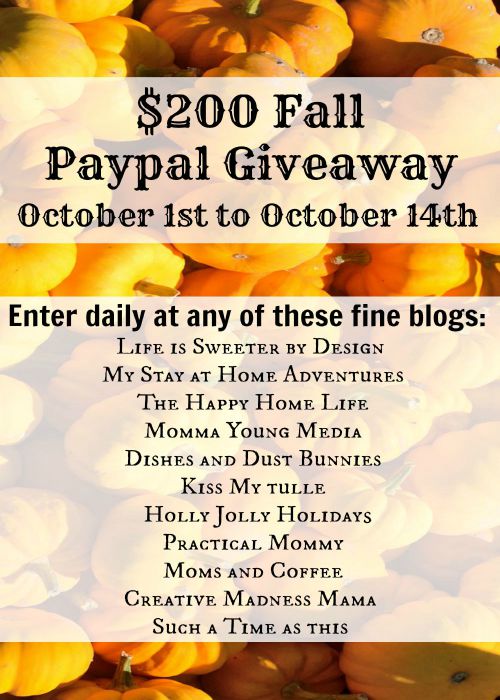 Enter to win $200 {Paypal Giveaway}