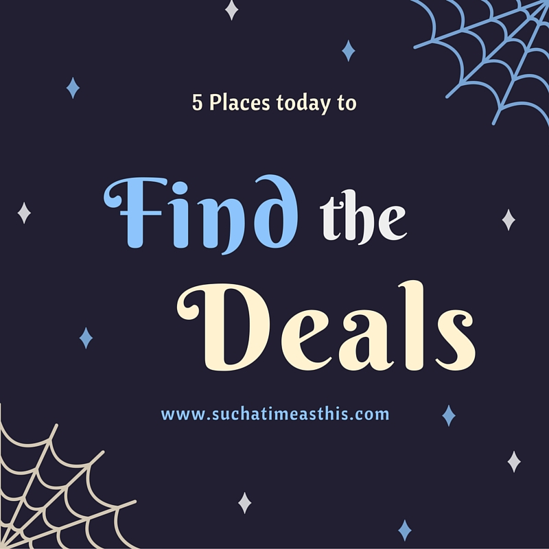 5 places today to find the deals