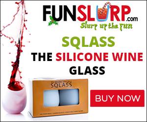 Sqlass Silicone Wine Glass {Giveaway}