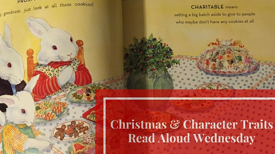 Christmas Read Alouds and Character Traits {Link up}