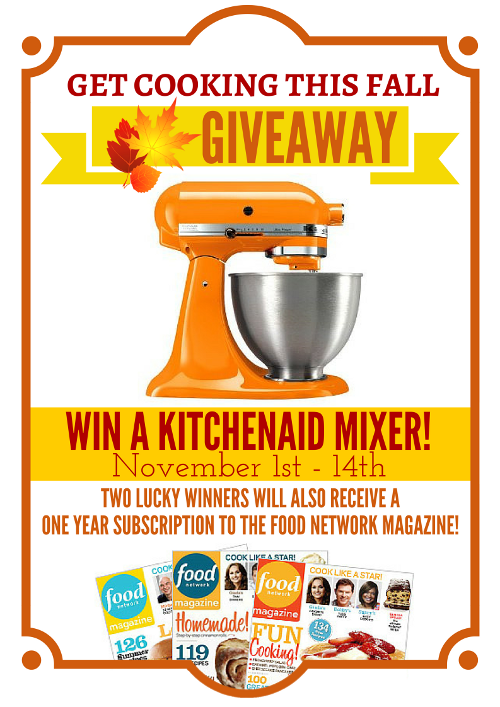 Win a KitchenAid Mixer {Giveaway}