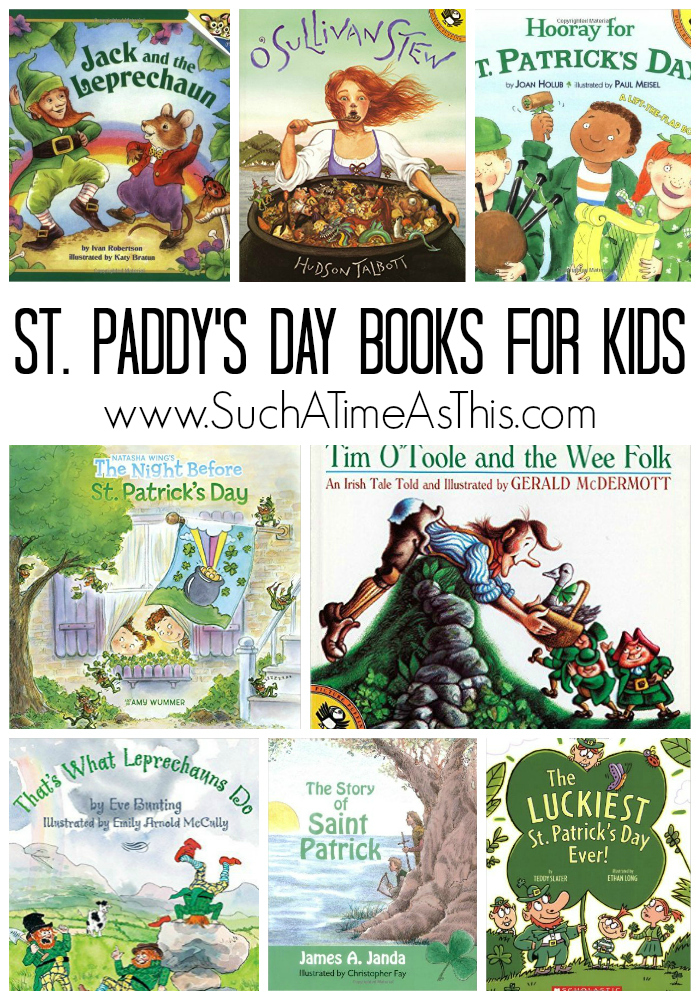St. Paddy's Day Books for Kids - Sasha Mills