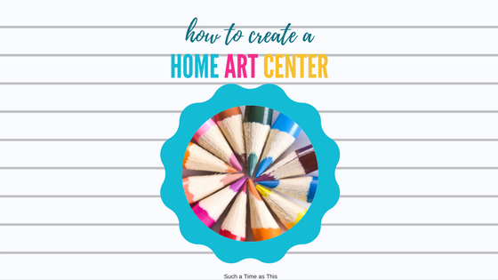 How to Create a Home Art Center in 4 Easy Steps