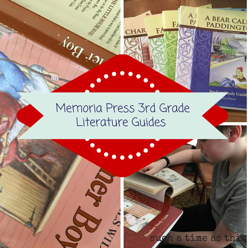 Third Grade Memoria Press Literature Guides {Review}