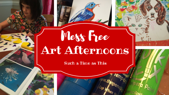 Mess Free Art Afternoons {Kwik Stix Review}