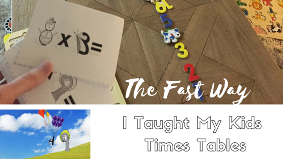 The Fast Way I Taught My Kids the Times Tables {Review}