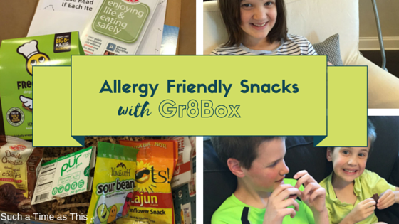 Allergy Friendly Snacks {Gr8Box Review}