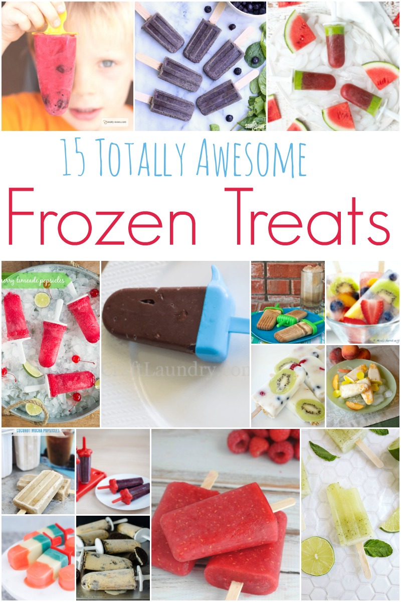 15 Totally Awesome Frozen Treats & Popsicles