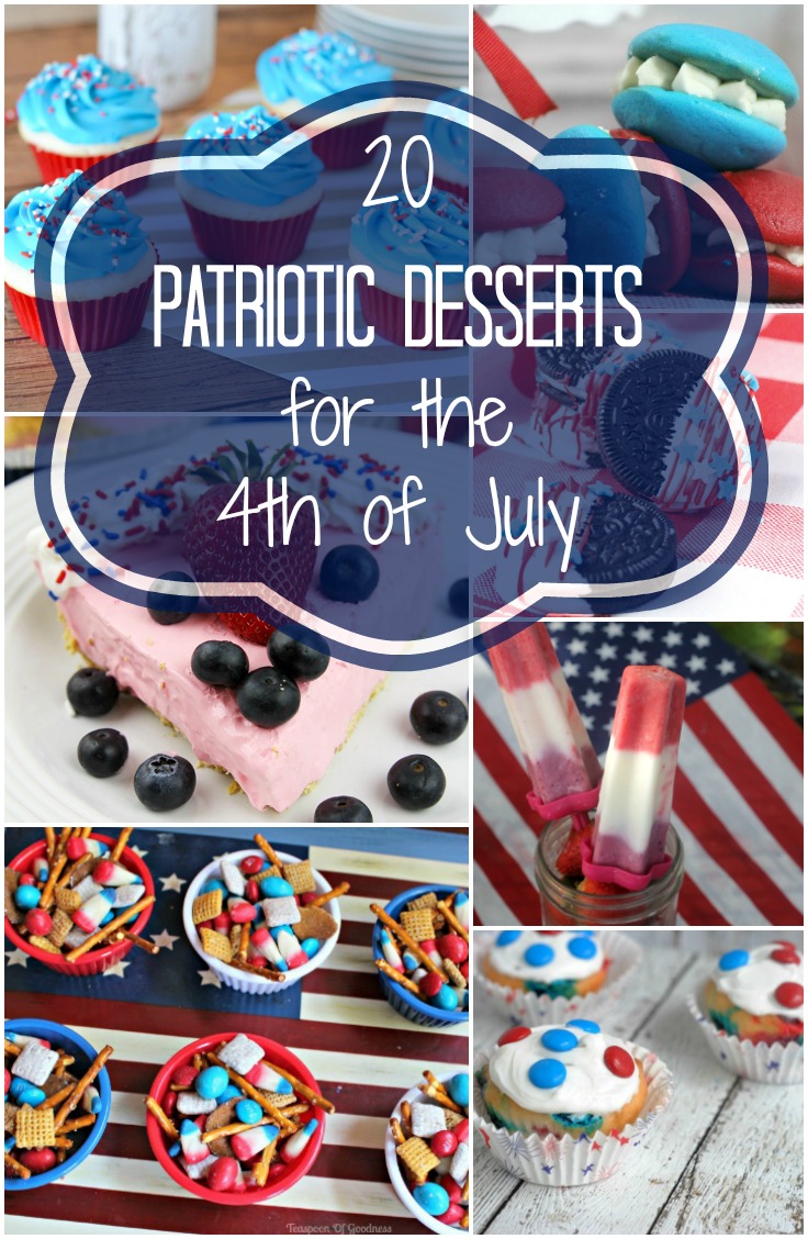 20 Patriotic Desserts for the 4th of July