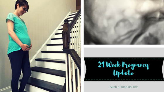 21 Weeks Pregnant Update {Baby 7}