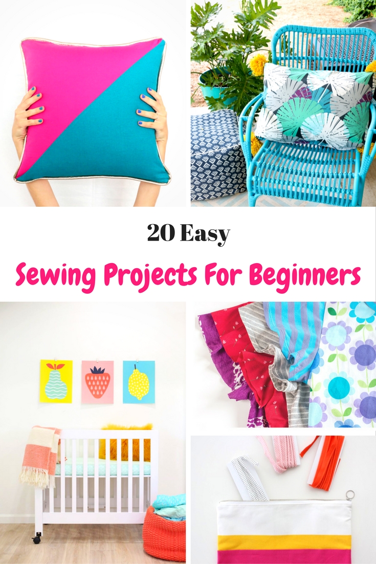 20 Easy Sewing Projects for Beginners