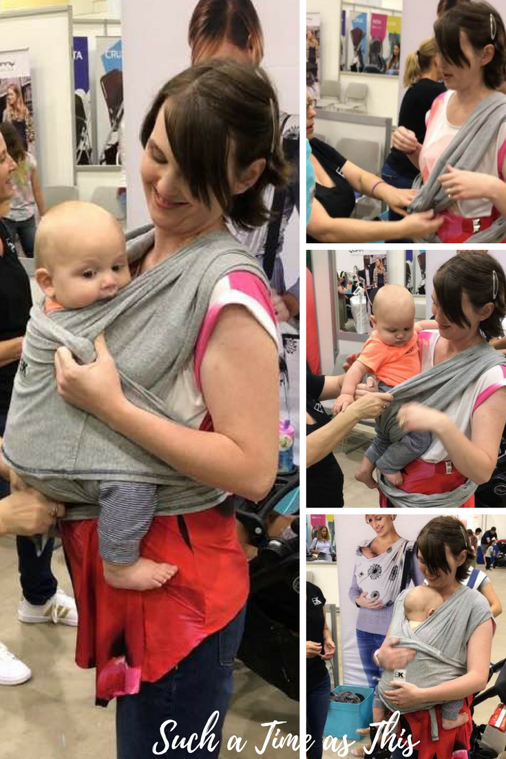 Baby K'tan Baby Carrier Chicago Baby Show