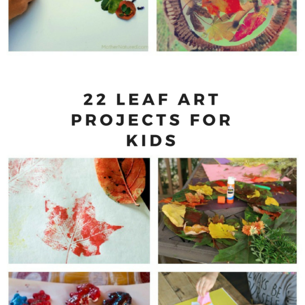 22 Colorful Ways to Make Cute Leaf Art with your Children