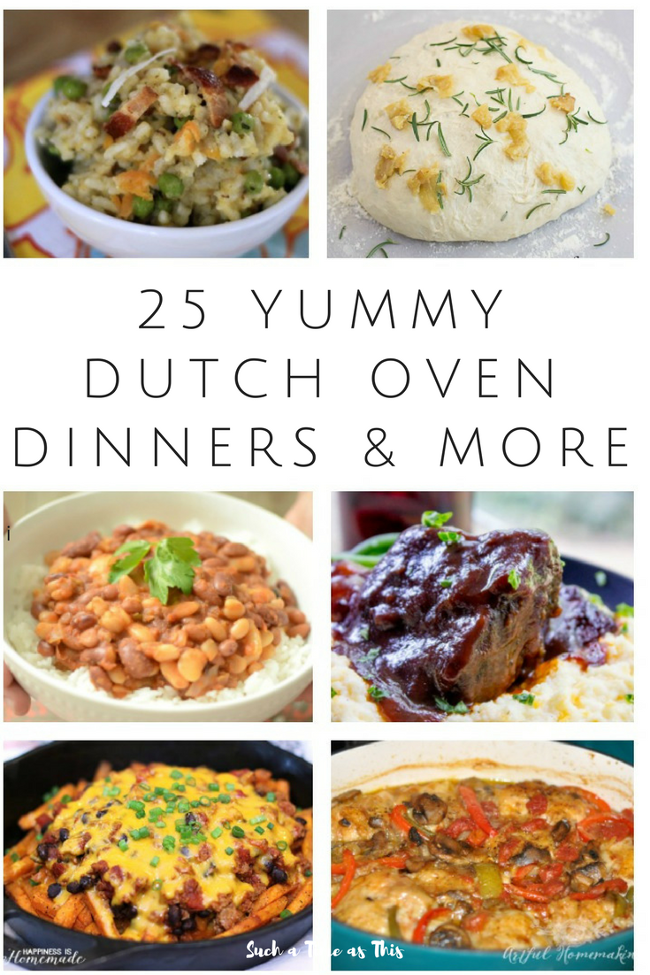 Here are 25 Yummy Dutch Oven Dinners & More ~ Such a Time As This