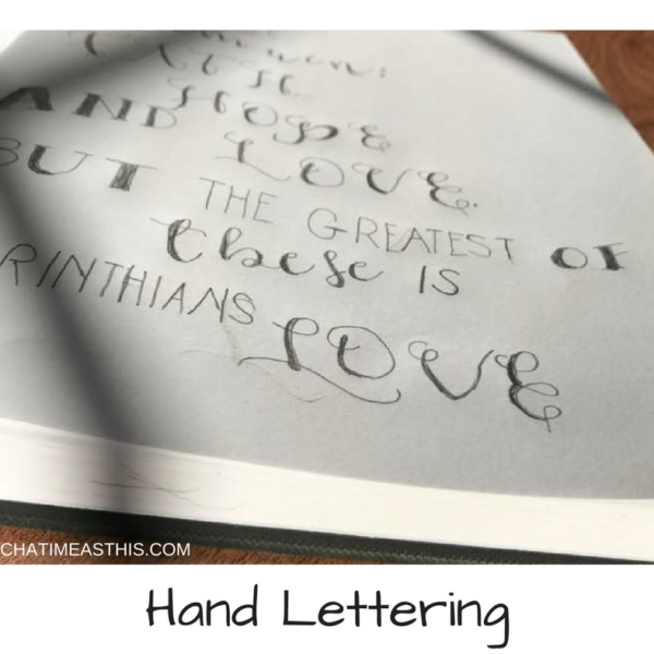 The 5 Things You Need to Get Creative with Hand Lettering