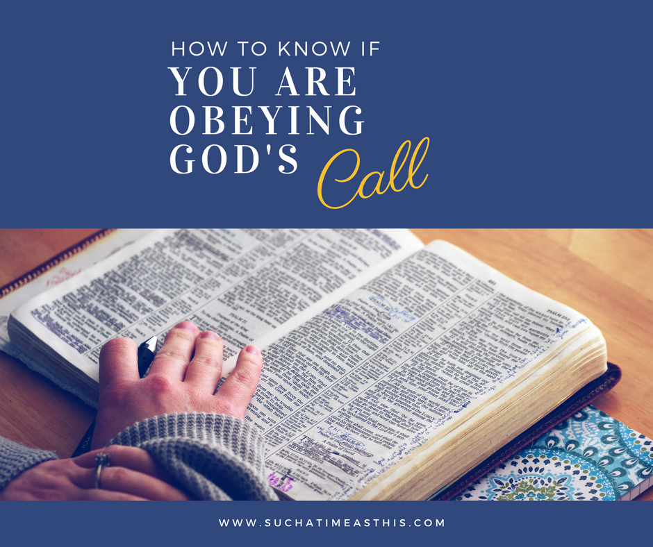 god's call in your life